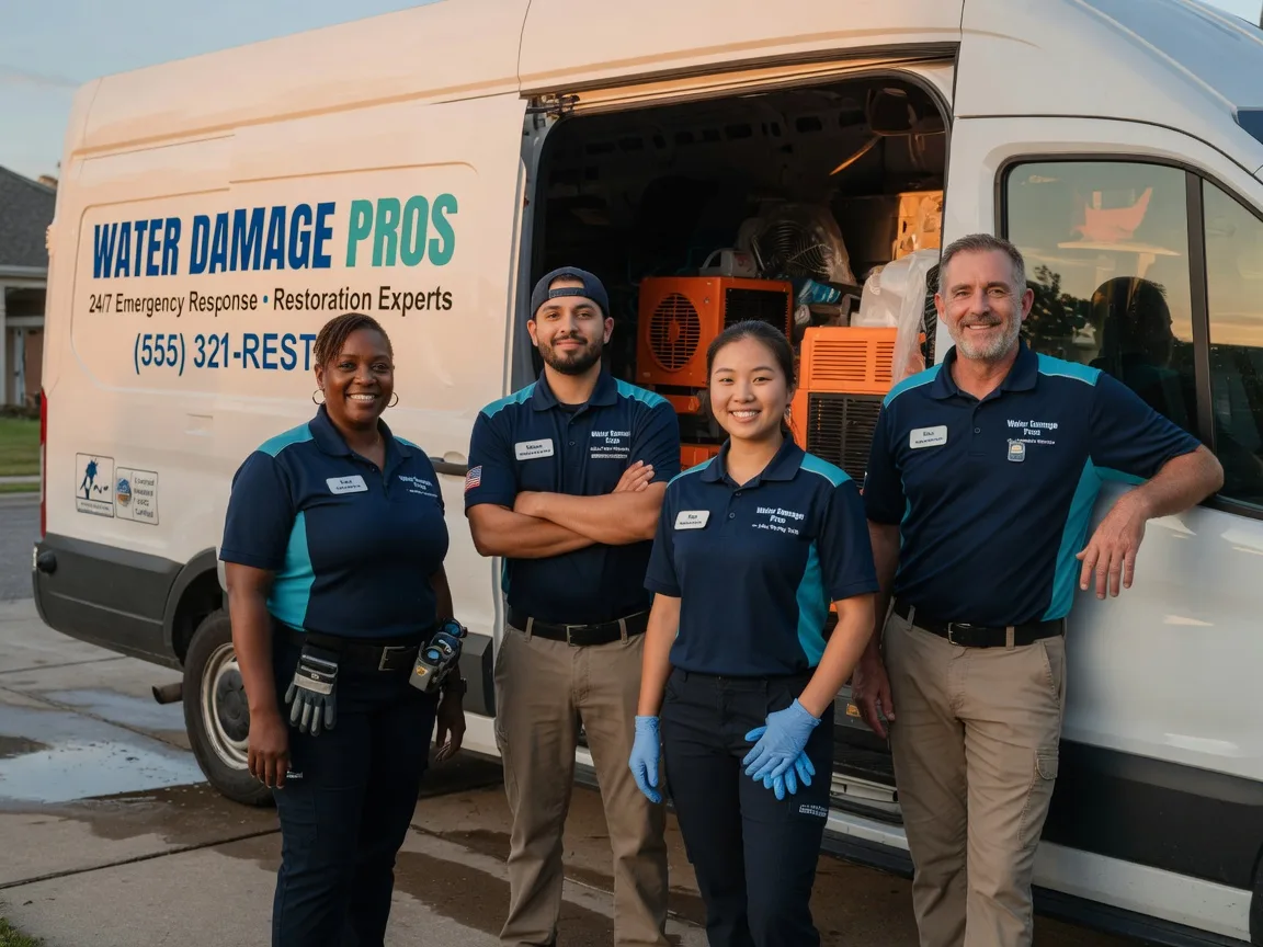 Water Damage Restoration company in Burlington, ND