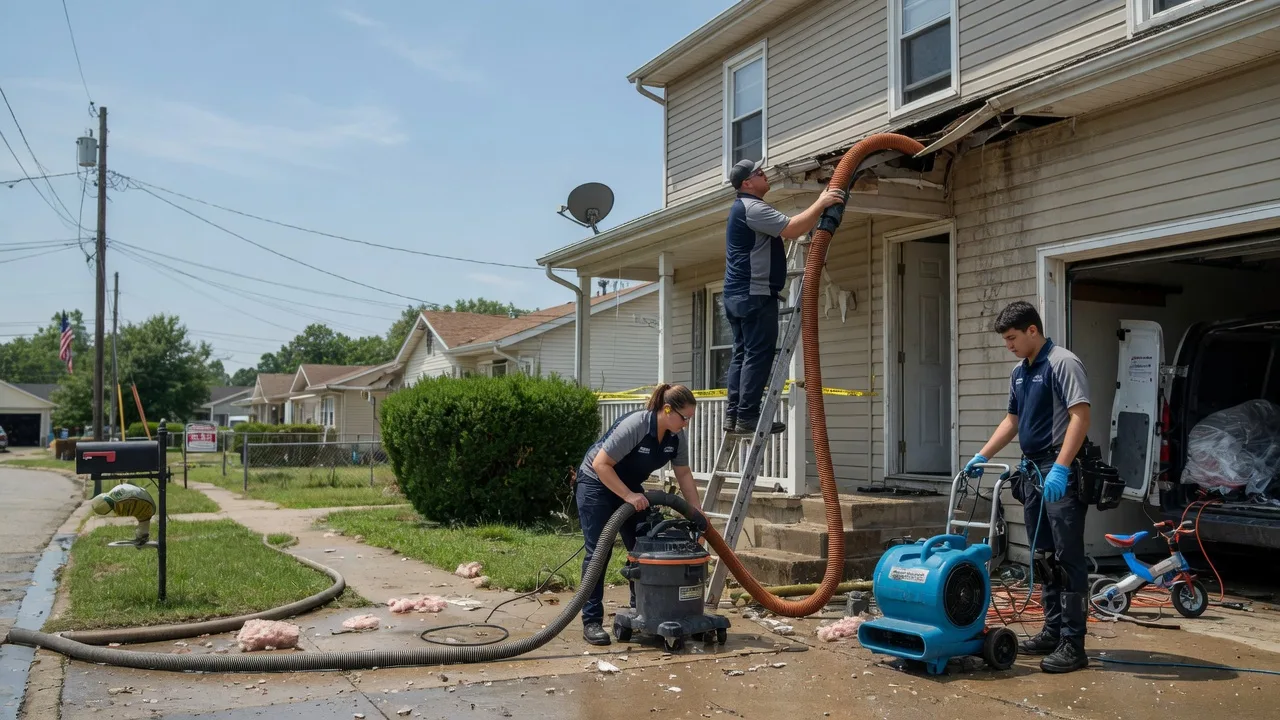 Water Damage Restoration in Burlington, ND near me